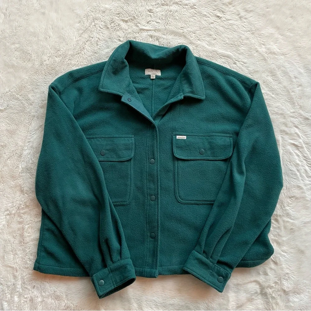 Brixton Fleece Shacket, large - Picture 2 of 8